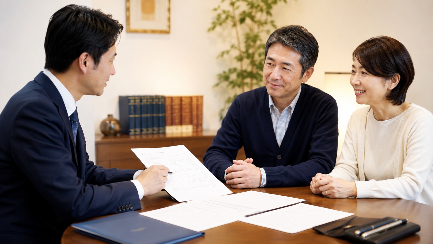 業務案内 書類と相談イメージ